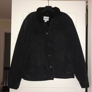 Black Jean Jacket